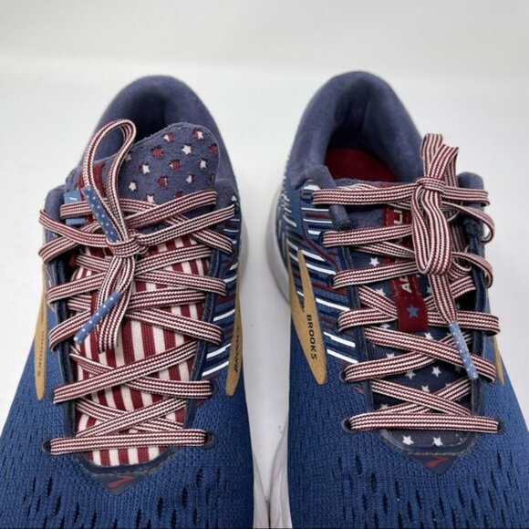 Brooks Adrenaline GTS 19 USA flag Starsand Stripes USA colors flag Patriot rare